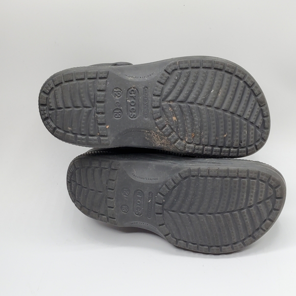 CROCS lined slipon clogs size 12/ 13 - Picture 6 of 13